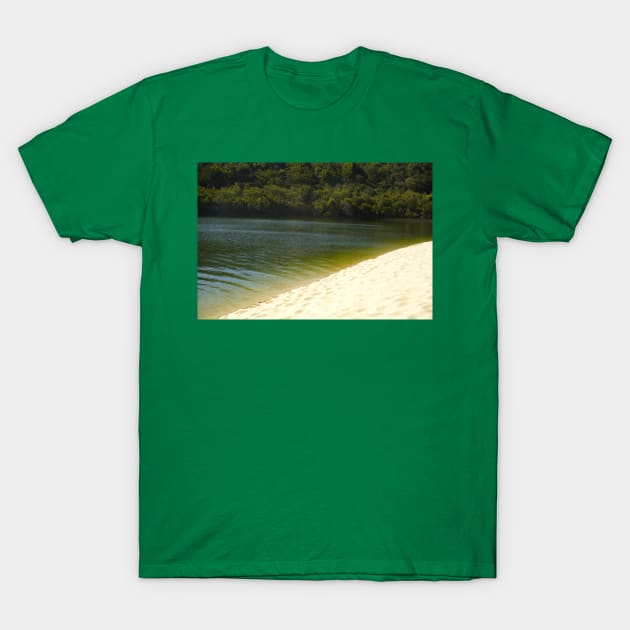 Sand Dune Meets Green Lake T-Shirt by KaSaPo